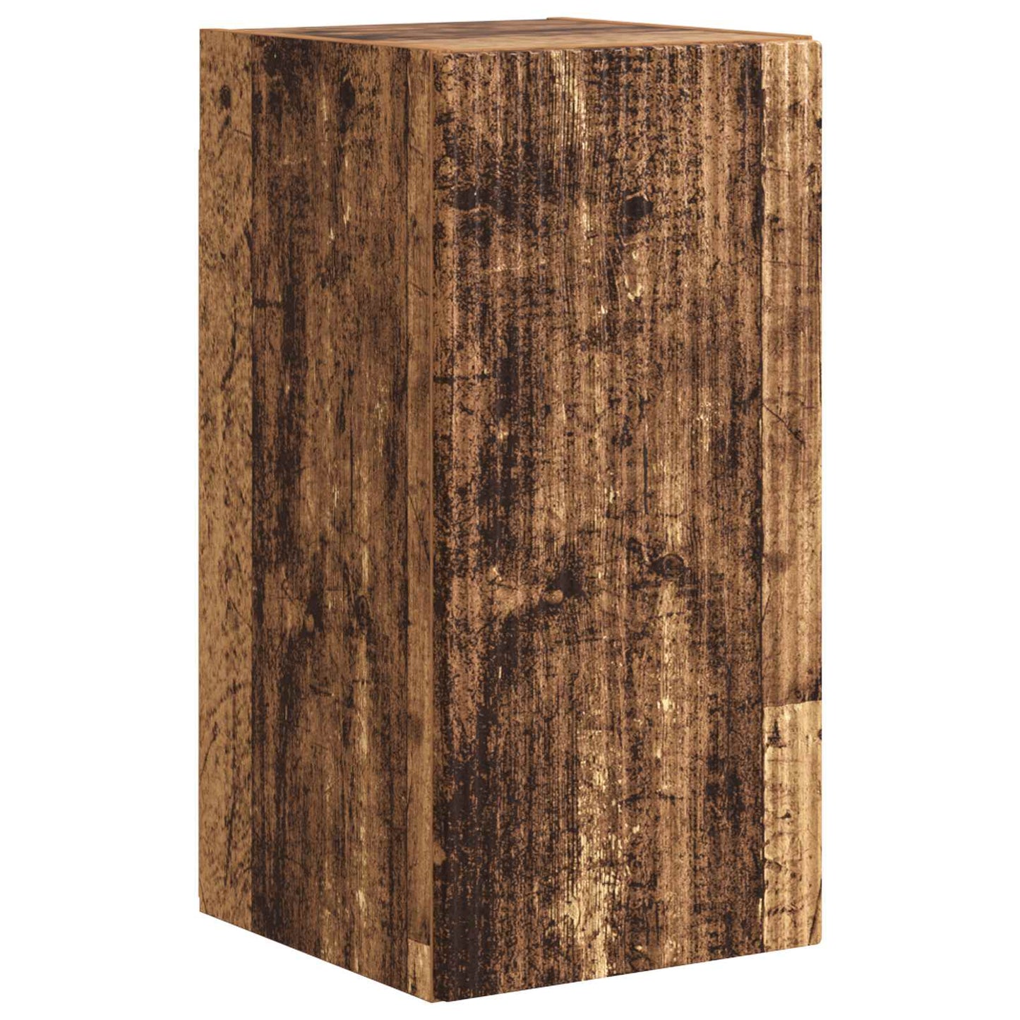 TV Cabinet Set Wall-mounted 5 pcs Old Wood Engineered Wood