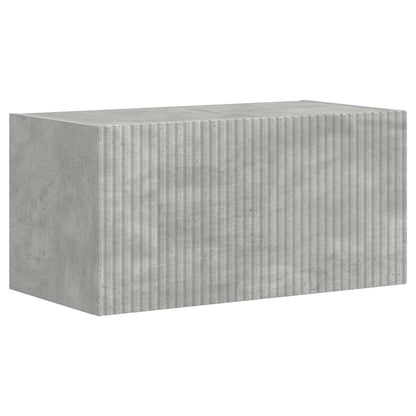 TV Cabinet Set 5 pcs Concrete Grey Engineered Wood