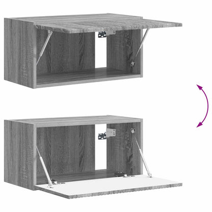 TV Cabinet Set 6 pcs Grey Sonoma Engineered Wood