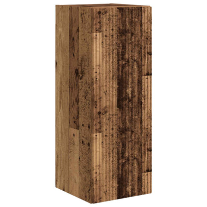 TV Cabinet Set 4 pcs Old Wood Engineered Wood