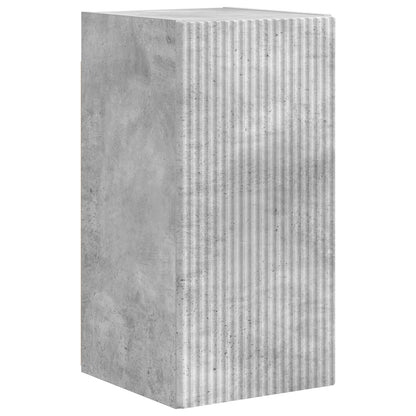 TV Cabinet Set 6 pcs Concrete Grey Engineered Wood