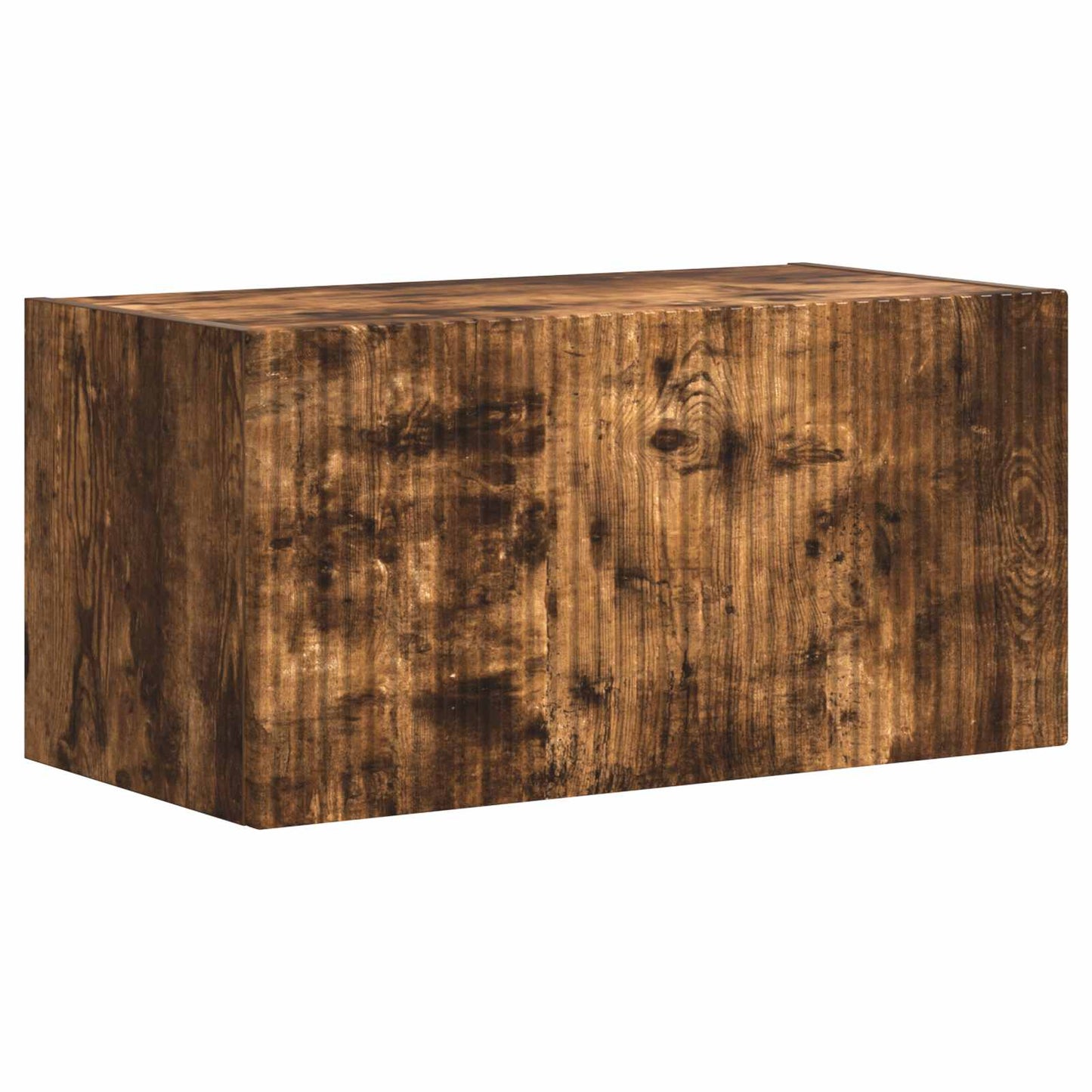 TV Cabinet Set 8 pcs Smoked Oak Engineered Wood