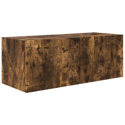 TV Cabinet 8 pcs Smoked Oak