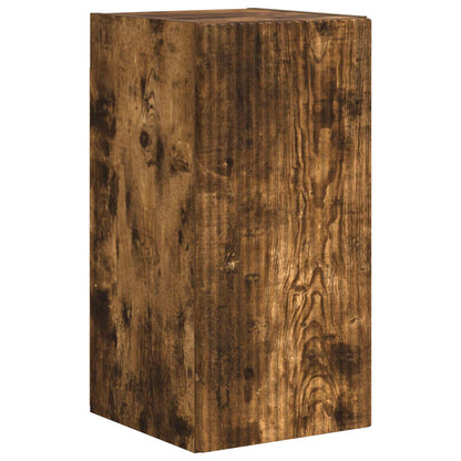 TV Cabinet 8 pcs Smoked Oak