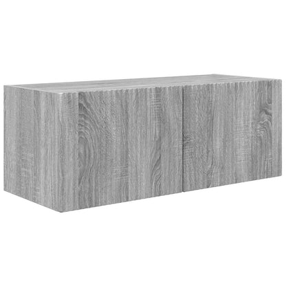TV Cabinet 8 pcs Grey Sonoma