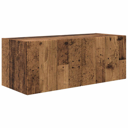 TV Cabinet 8 pcs Old Wood