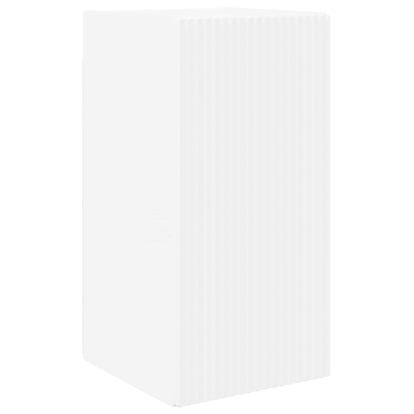 TV Cabinet Set 4 pcs White Engineered Wood