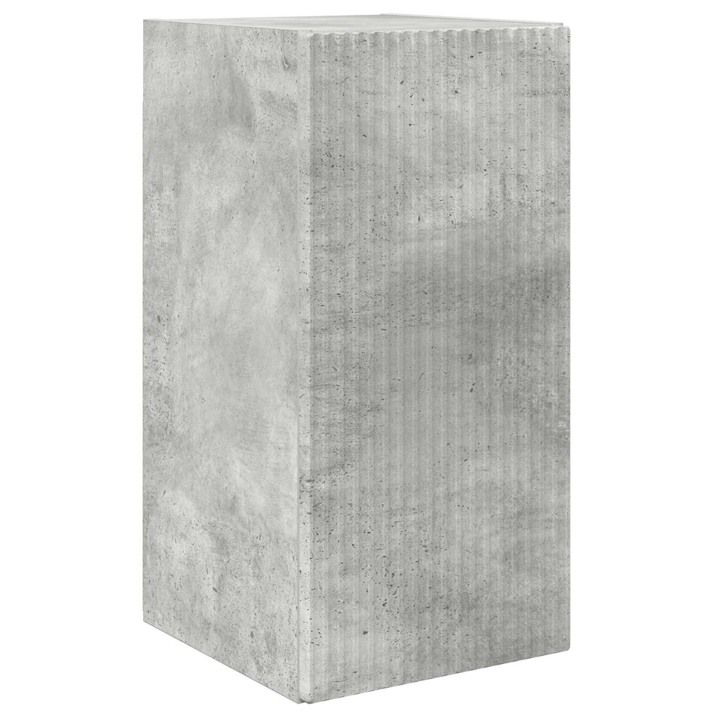 TV Cabinet Set 4 pcs Concrete Grey Engineered Wood