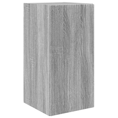 TV Cabinet Set 4 pcs Grey Sonoma Engineered Wood