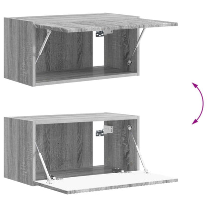 TV Cabinet Set 4 pcs Grey Sonoma Engineered Wood