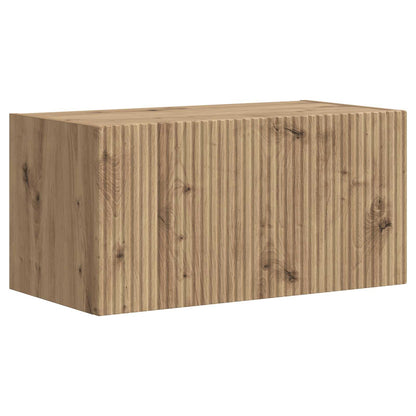 TV Cabinet Set 4 pcs Artisan Oak Engineered Wood