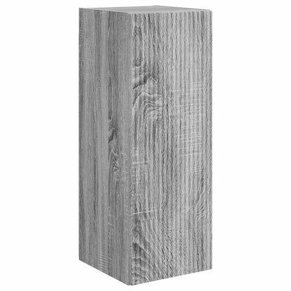 TV Cabinet Set 4 pcs Grey Sonoma Engineered Wood