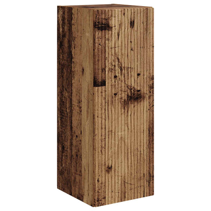TV Cabinet Set 4 pcs Old Wood Engineered Wood
