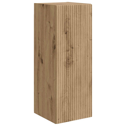 TV Cabinet Set 4 pcs Artisan Oak Engineered Wood