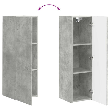 TV Cabinet 5 pcs Concrete Grey