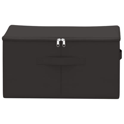 Storage Box 6 pcs Anthracite 43 x 34 x 23 cm Non-woven fabric