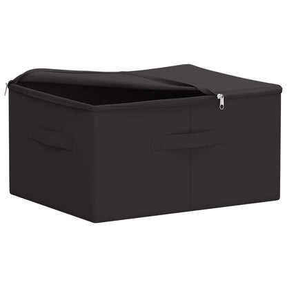 Storage Box 24 pcs Anthracite 43 x 34 x 23 cm Non-woven fabric