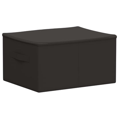 Storage Box 24 pcs Anthracite 50 x 30 x 25 cm Non-woven fabric