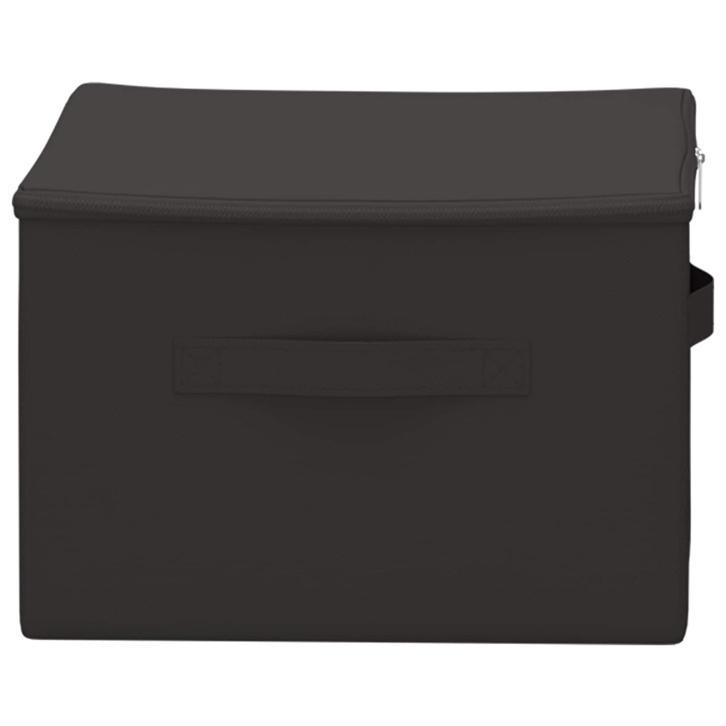 Storage Box 24 pcs Anthracite 50 x 30 x 25 cm Non-woven fabric