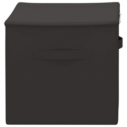 Storage Box 2 pcs Anthracite 60 x 43 x 35 cm Non-woven fabric