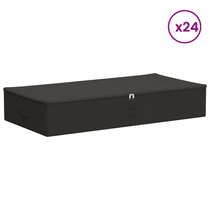 Storage Box 24 pcs Non-woven fabric 90 x 48 x 15 cm 64.8 L
