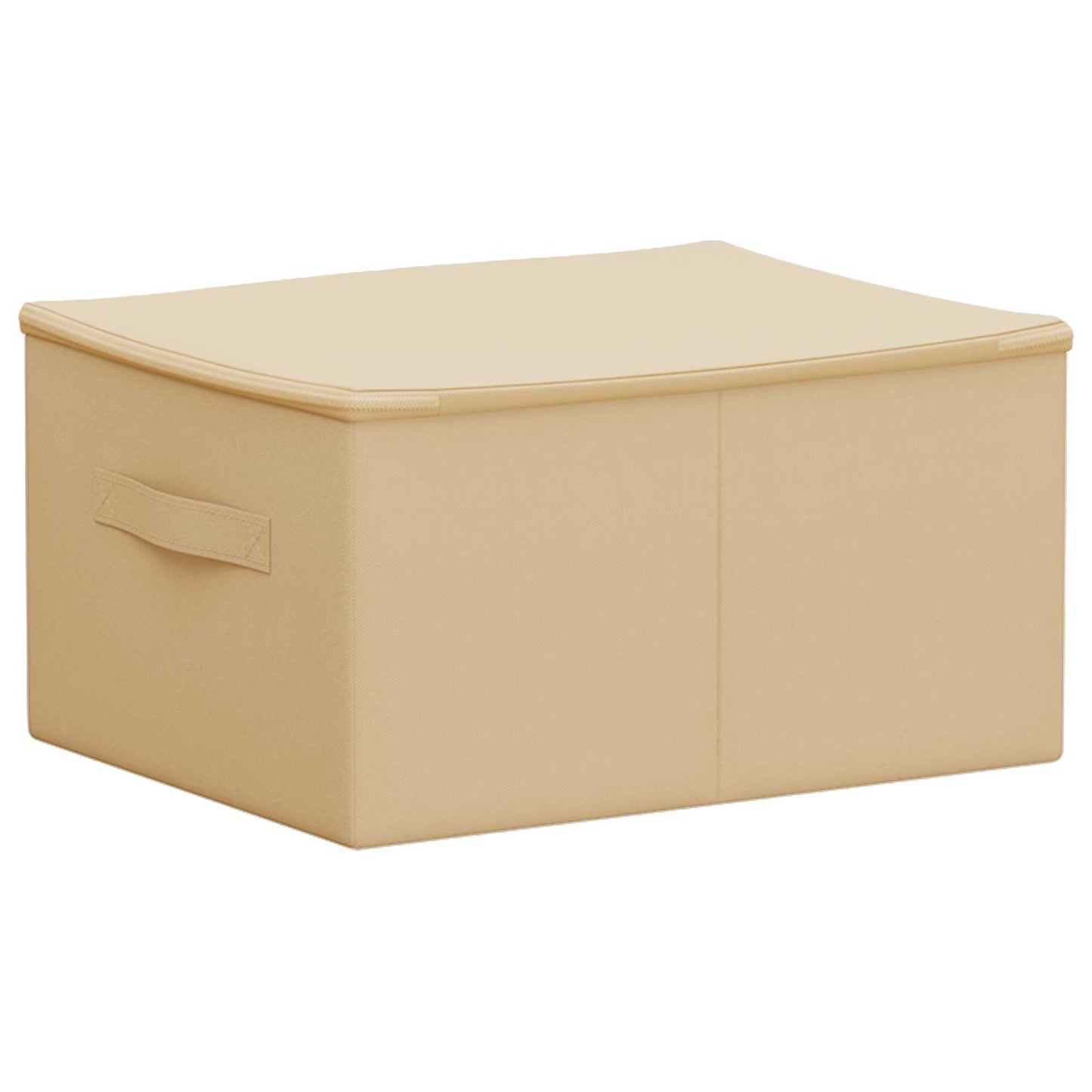 Storage Box Cream 43 x 34 x 23 cm Non-woven fabric