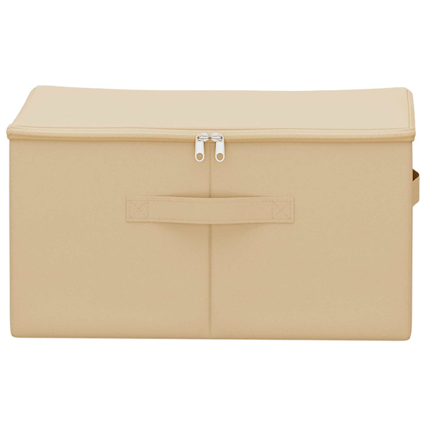 Storage Box 6 pcs Cream 50 x 30 x 25 cm Non-woven fabric