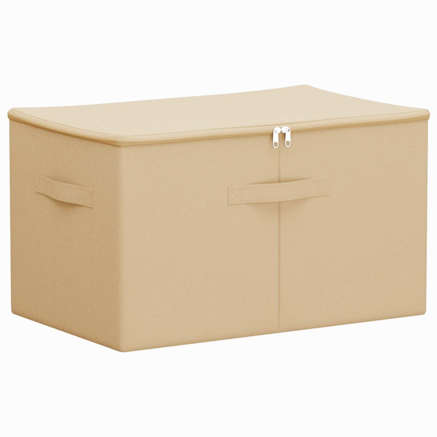 Storage Box Cream 55 x 35 x 32 cm Non-woven fabric