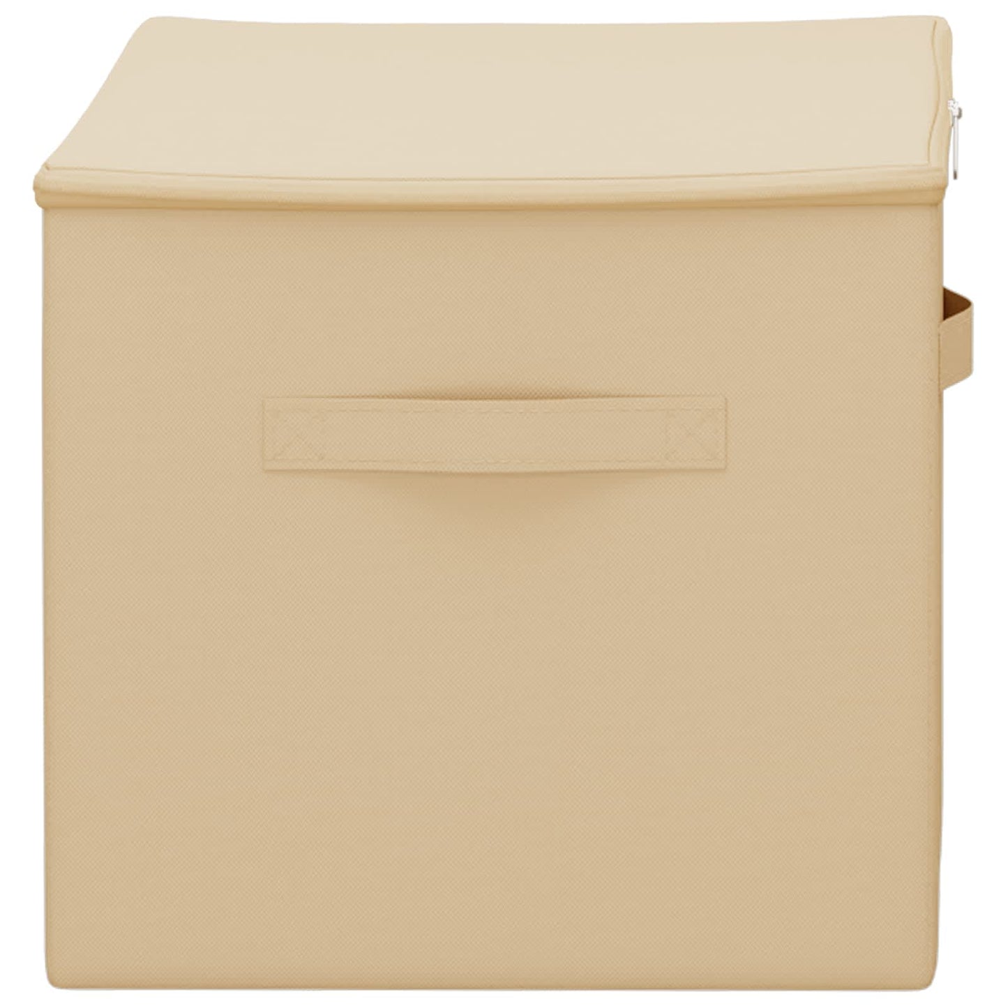Storage Box Cream 55 x 35 x 32 cm Non-woven fabric