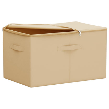 Storage Box 6 pcs Cream 60 x 43 x 35 cm Non-woven fabric