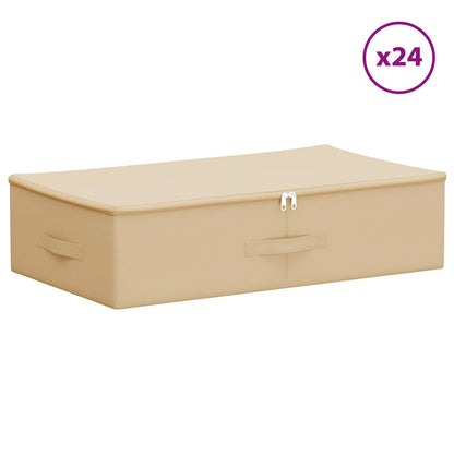 Storage Box 24 pcs Non-woven fabric 70 x 40 x 18 cm 50.4 L