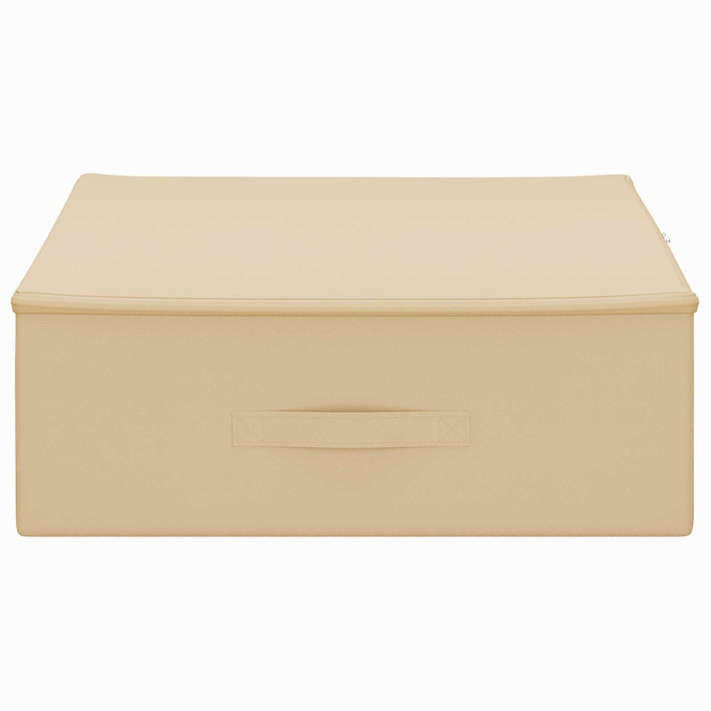 Storage Box 2 pcs Cream 90 x 48 x 15 cm Non-woven fabric