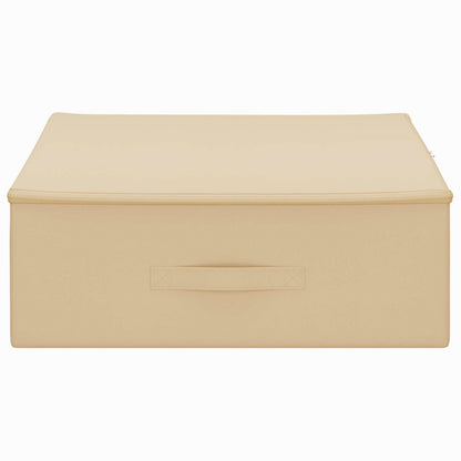 Storage Box 24 pcs Cream 90 x 48 x 15 cm Non-woven fabric