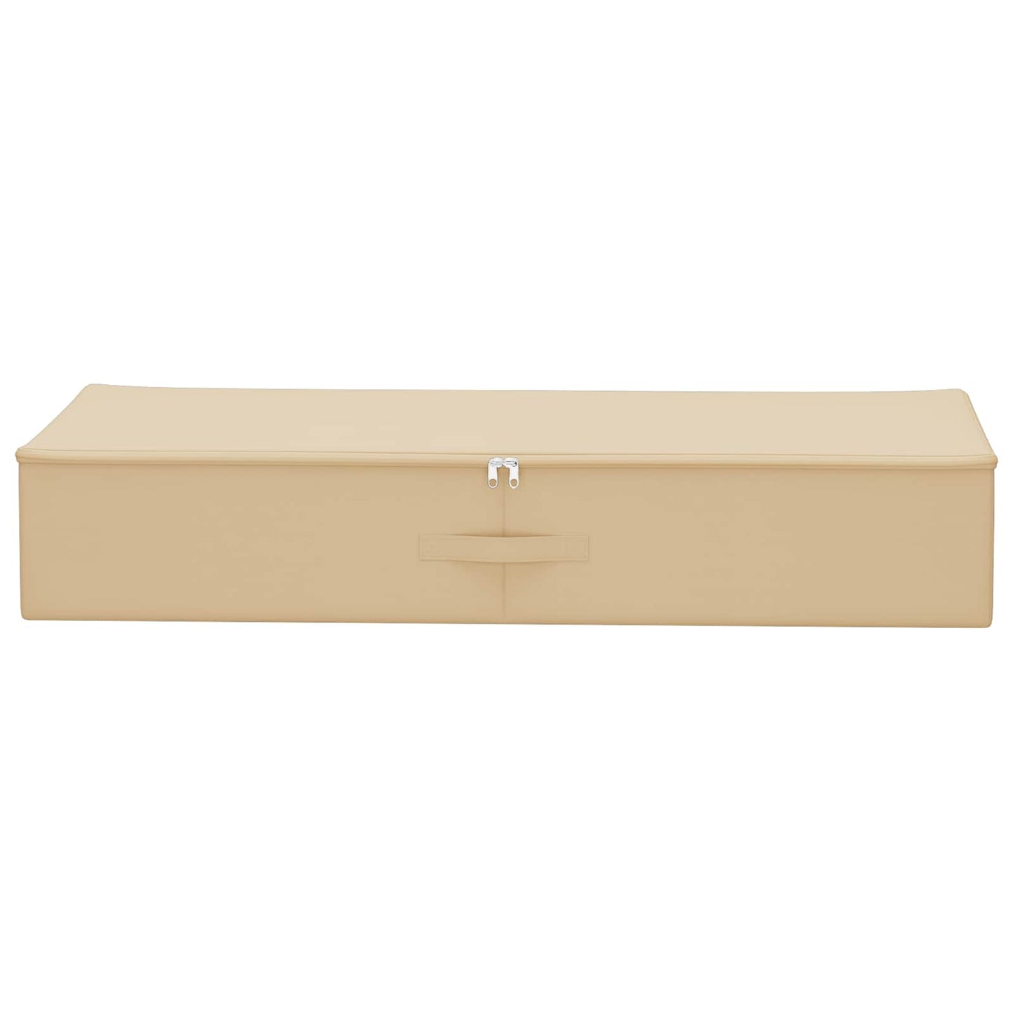 Storage Box Cream 100 x 50 x 18 cm Non-woven fabric