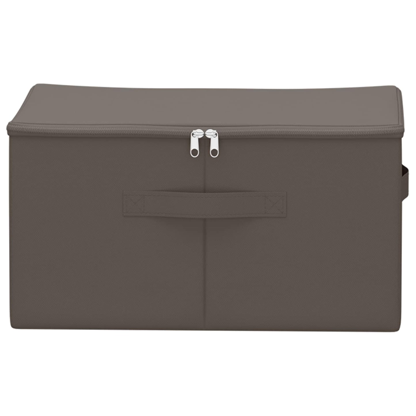 Storage Box 6 pcs Grey 50 x 30 x 25 cm Non-woven fabric