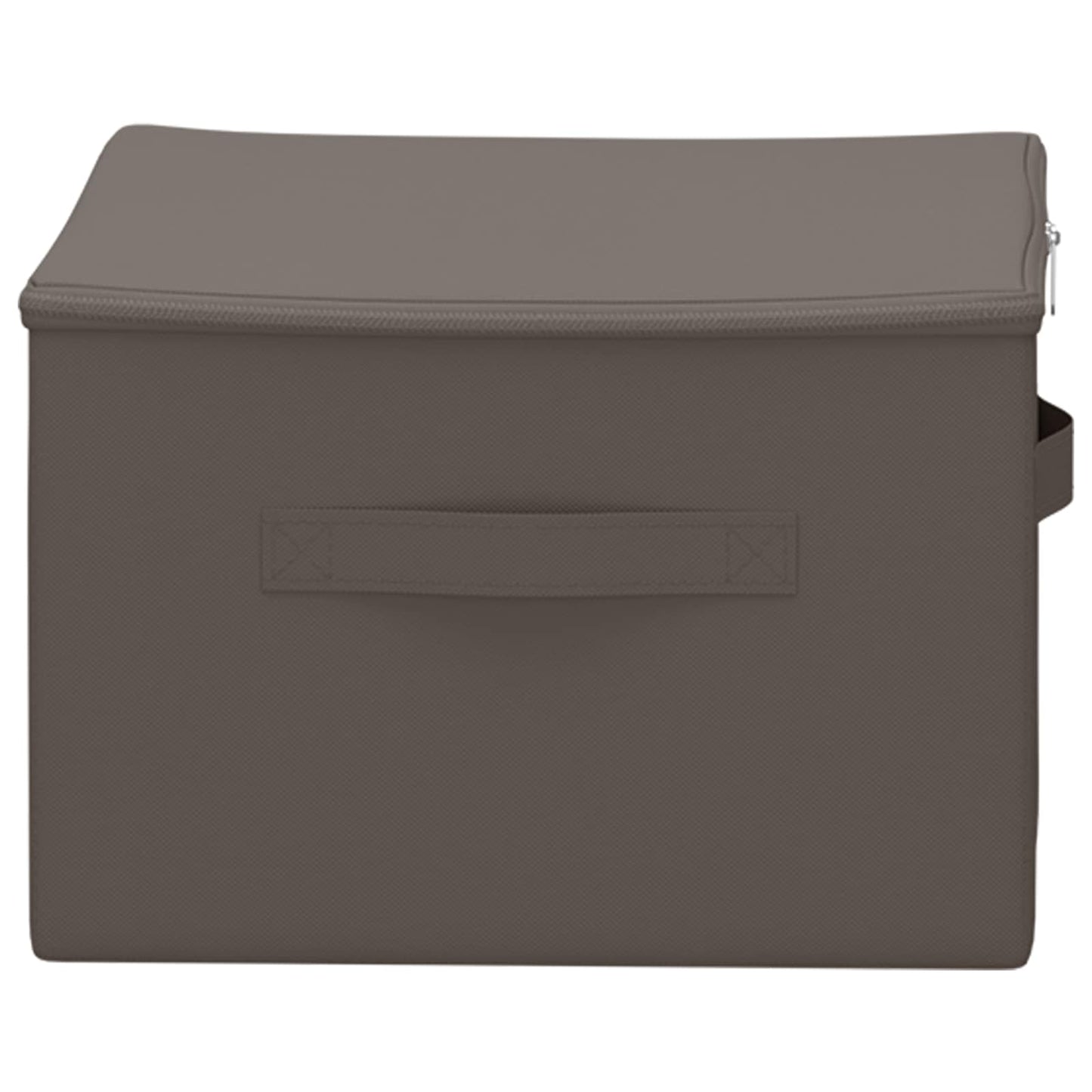 Storage Box 24 pcs Grey 50 x 30 x 25 cm Non-woven fabric