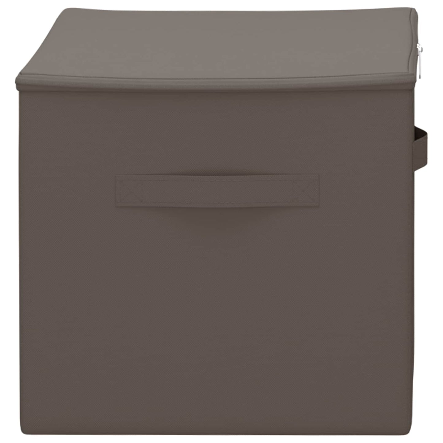 Storage Box 24 pcs Grey 55 x 35 x 32 cm Non-woven fabric