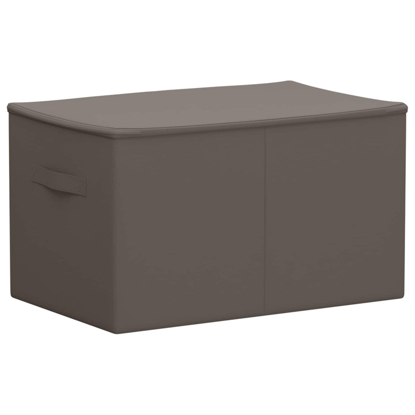 Storage Box 2 pcs Grey 60 x 43 x 35 cm Non-woven fabric