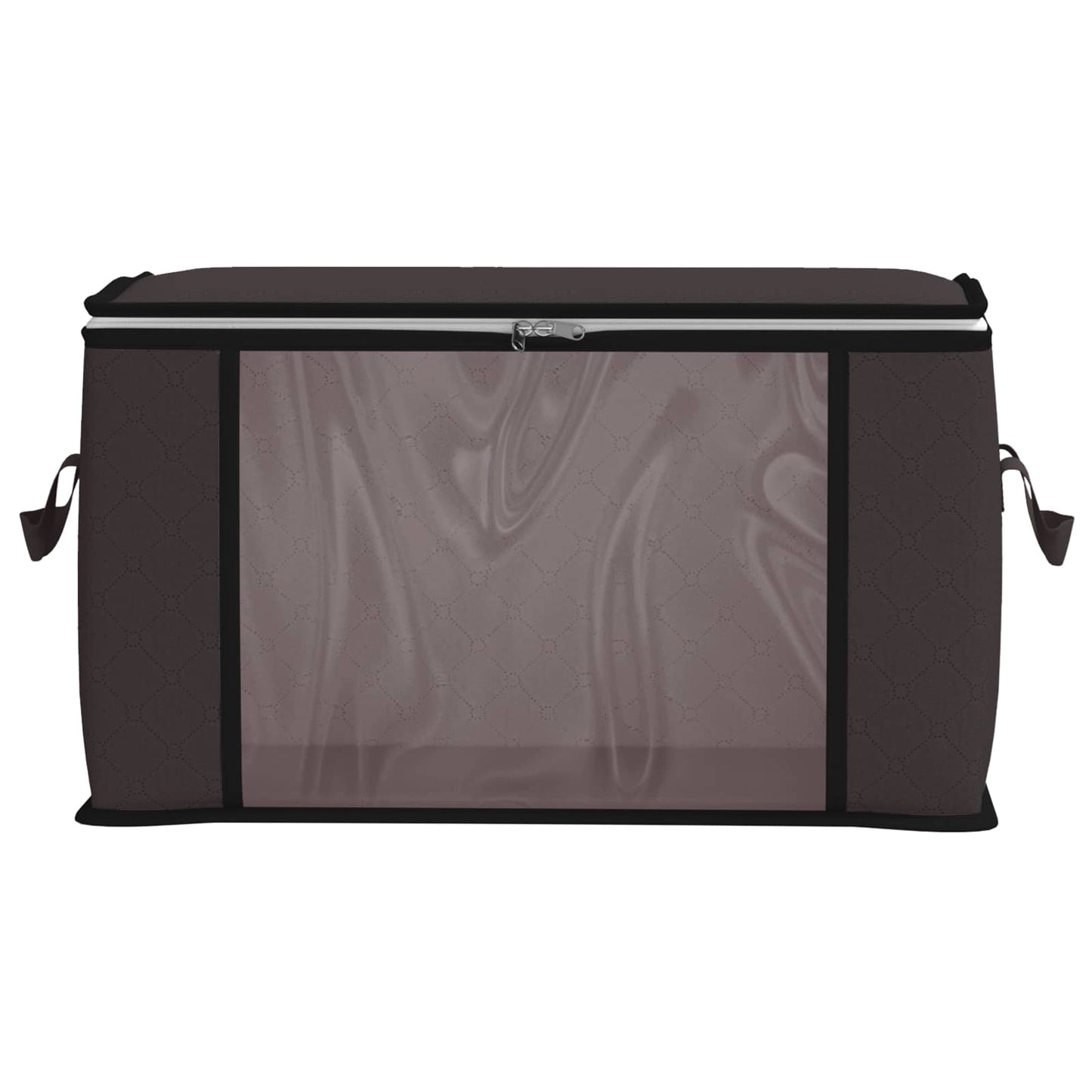 Storage Box with Transparent Side Window Anthracite