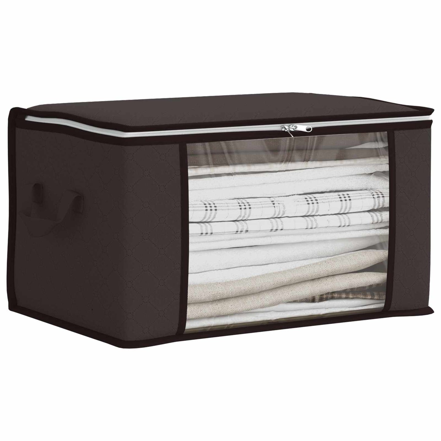Storage Box with Transparent Side Window Anthracite