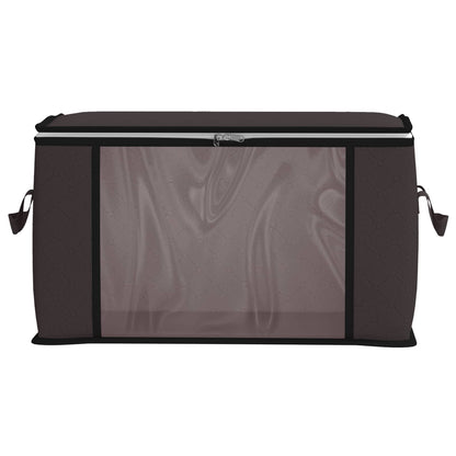 Storage Box with Transparent Side Window Anthracite