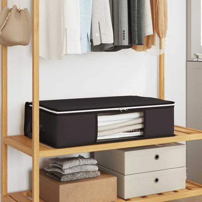 Storage Box with Transparent Side Window Anthracite