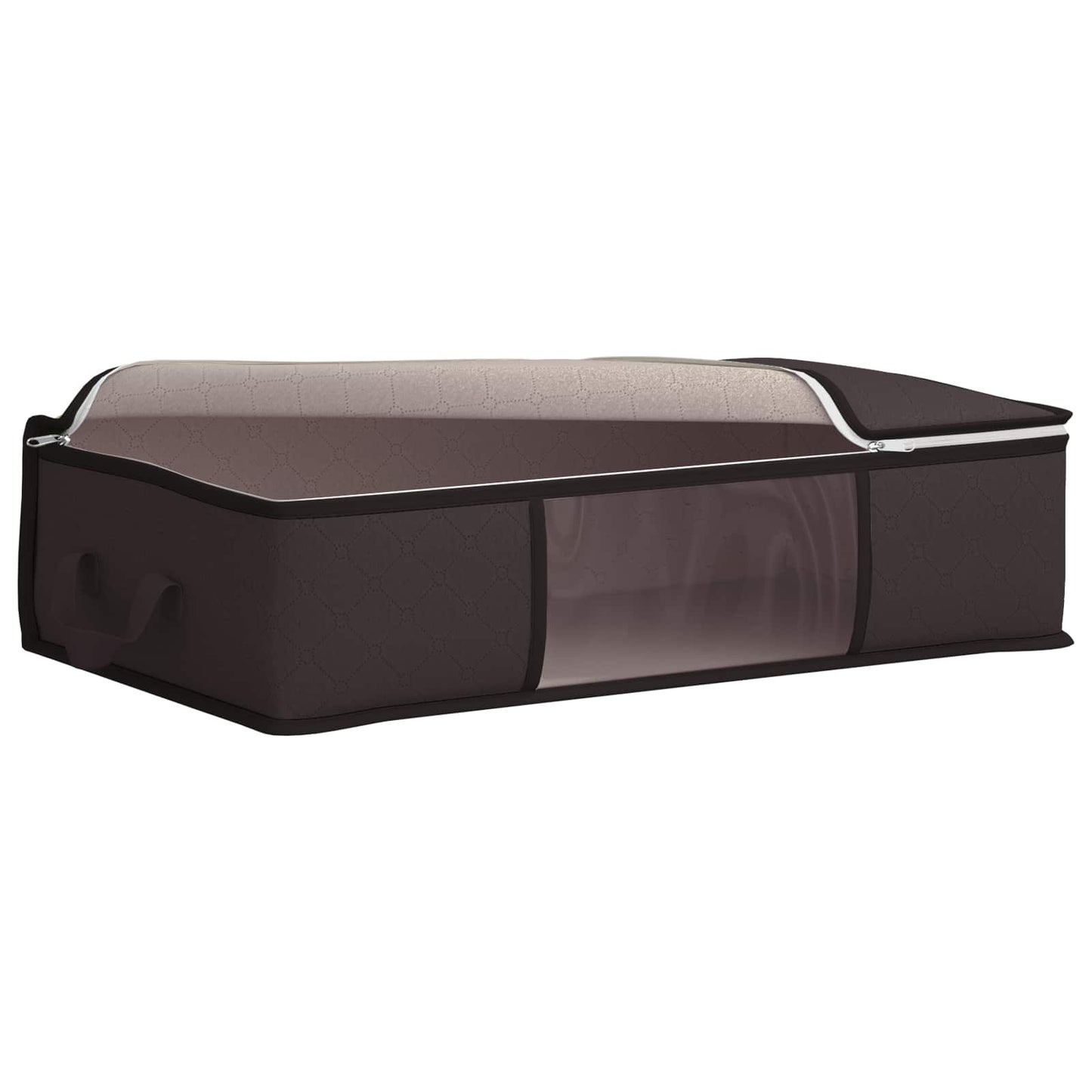 Storage Box with Transparent Side Window Anthracite