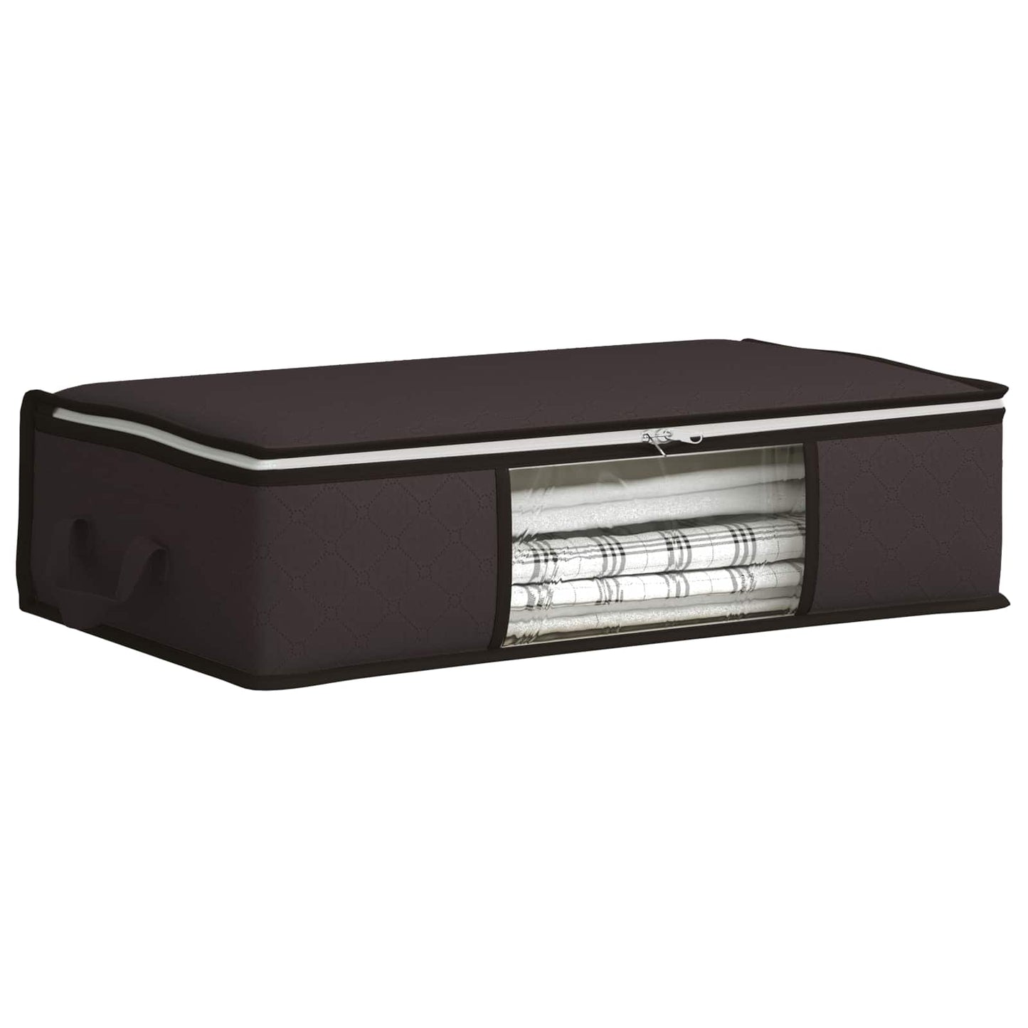 Storage Box with Transparent Side Window Anthracite