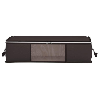 Storage Box with Transparent Side Window 6 pcs Anthracite