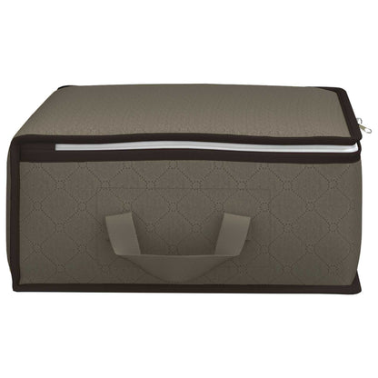 Storage Box with Transparent Side Window 6 pcs Grey