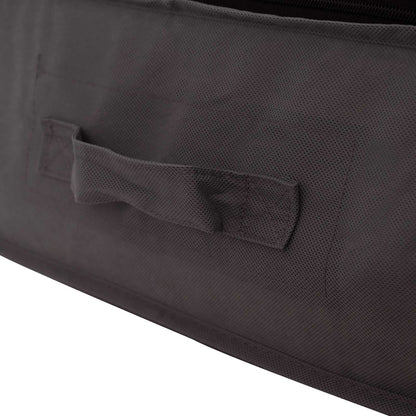 Storage Box with Transparent Top Window Anthracite