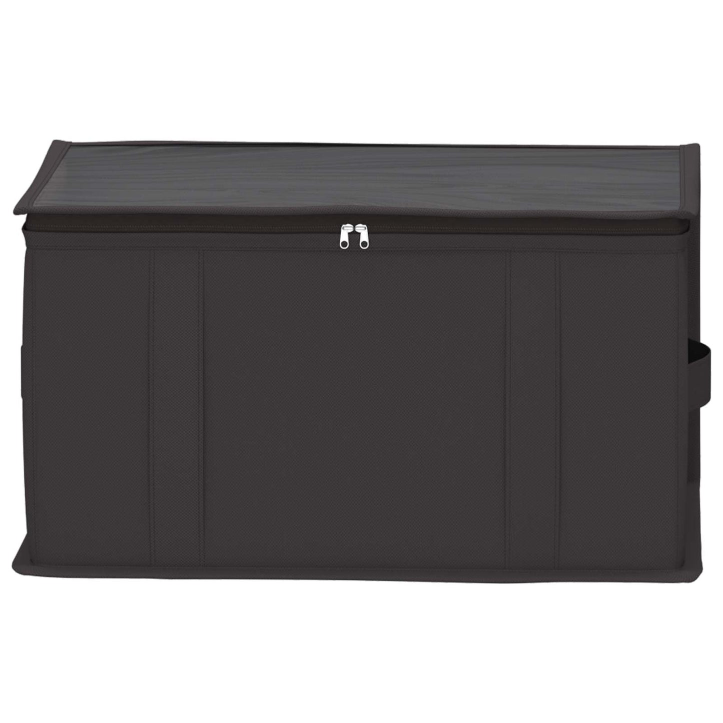 Storage Box with Transparent Top Window Anthracite