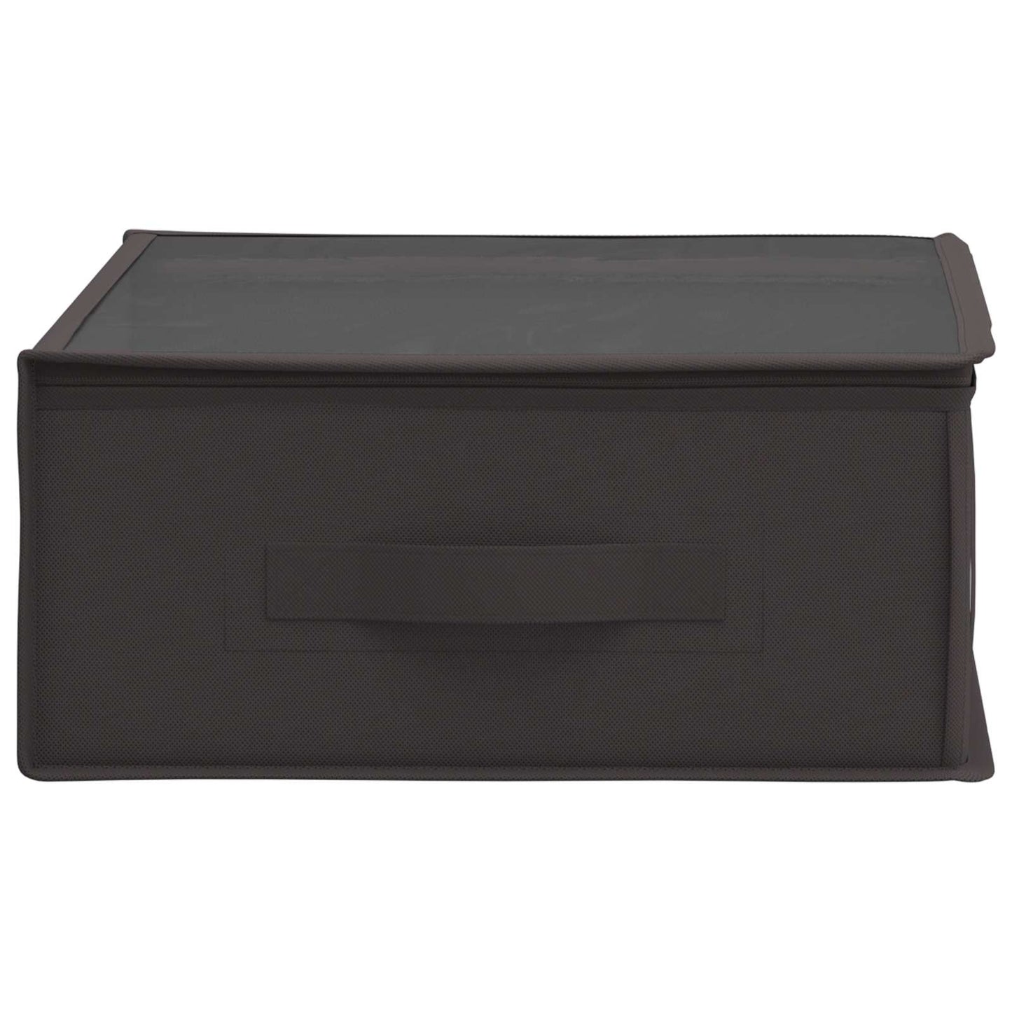 Storage Box with Transparent Top Window Anthracite