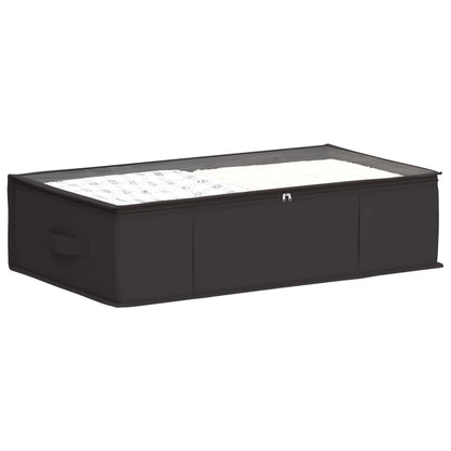 Storage Box with Transparent Top Window 6 pcs Anthracite